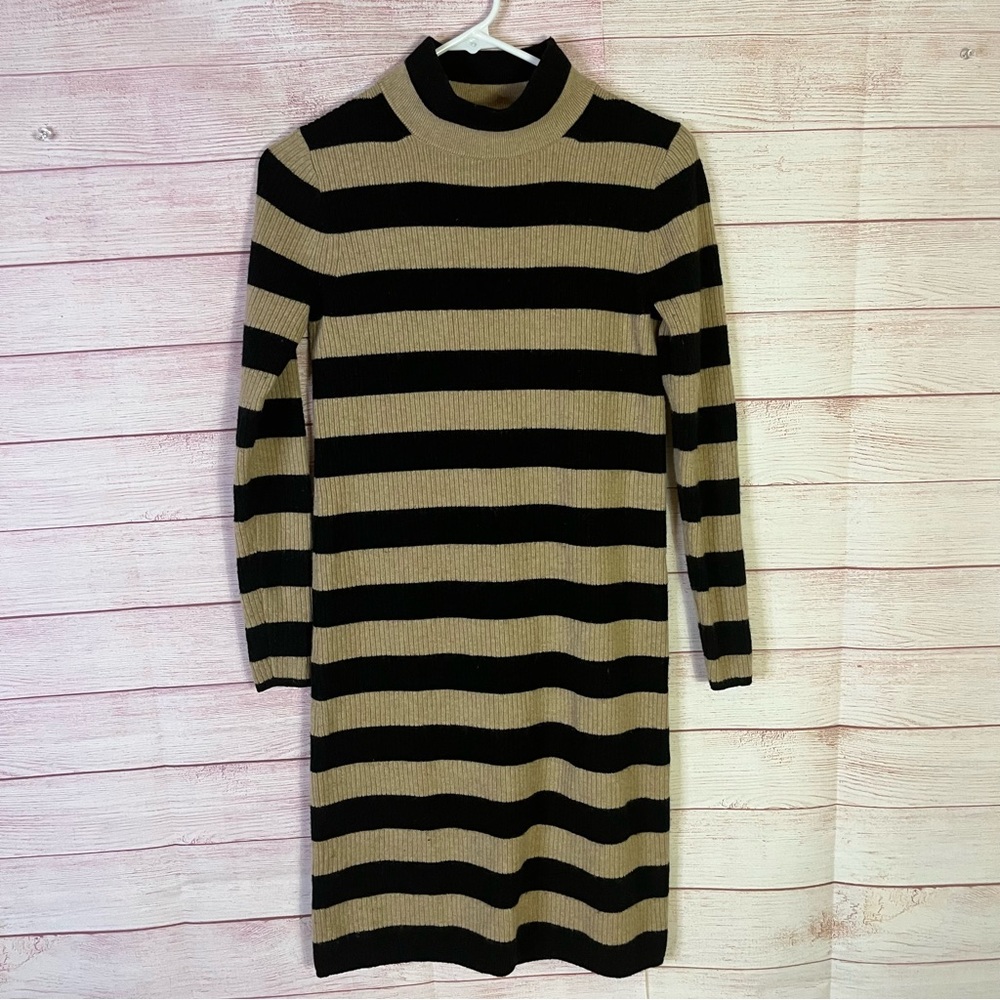 J.Crew Striped Ribbed Sweater Dress Size‎ XS